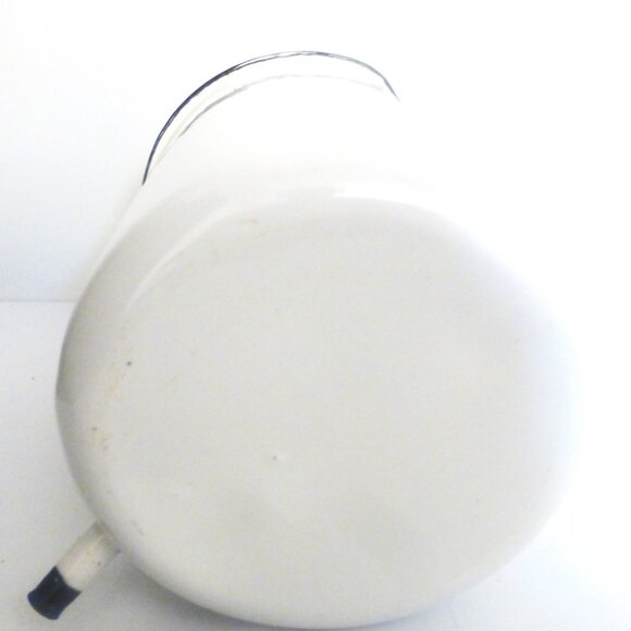 Antique Enamel RAIN CATCHER w/ SPOUT Farm House Country Style - Picture 5 of 5